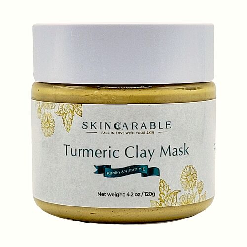 Turmeric Clay Mask with Kaolin & Vitamin E